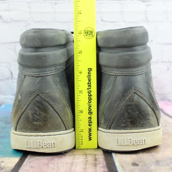 LL BEAN Lace-up Chukka Boots Size 11 - Picture 7 of 9